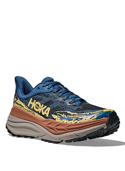 HOKA 1141530-FDM Stinson 7 Mavi Erkek Koşu Ayakkabısı - Görsel 4