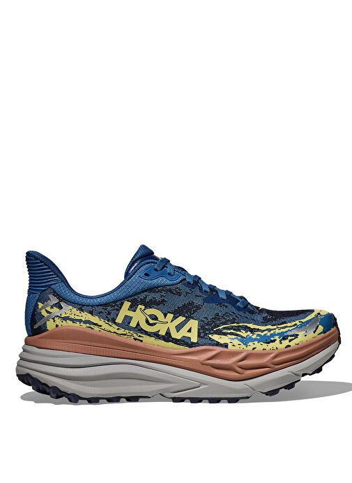 HOKA 1141530-FDM Stinson 7 Mavi Erkek Koşu Ayakkabısı - Görsel 2