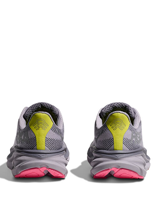 HOKA 1141490F-GYSK Clifton 9 GTX Gri Kadın Koşu Ayakkabısı - Görsel 8