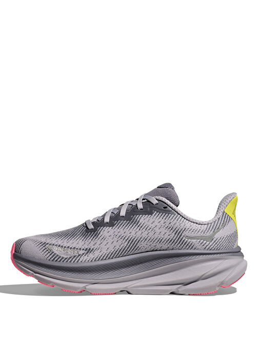HOKA 1141490F-GYSK Clifton 9 GTX Gri Kadın Koşu Ayakkabısı - Görsel 3