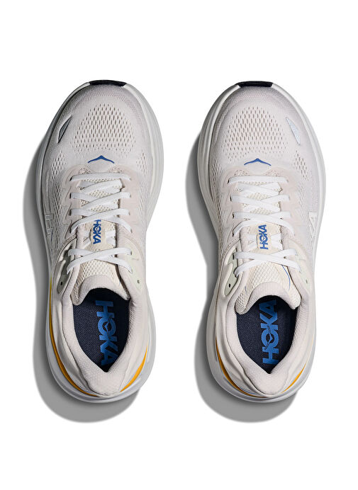 HOKA 1162011-WGRT Bondi 9 Beyaz Erkek Koşu Ayakkabısı - Görsel 6