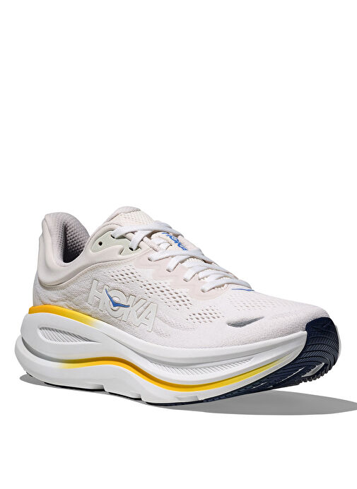HOKA 1162011-WGRT Bondi 9 Beyaz Erkek Koşu Ayakkabısı - Görsel 4