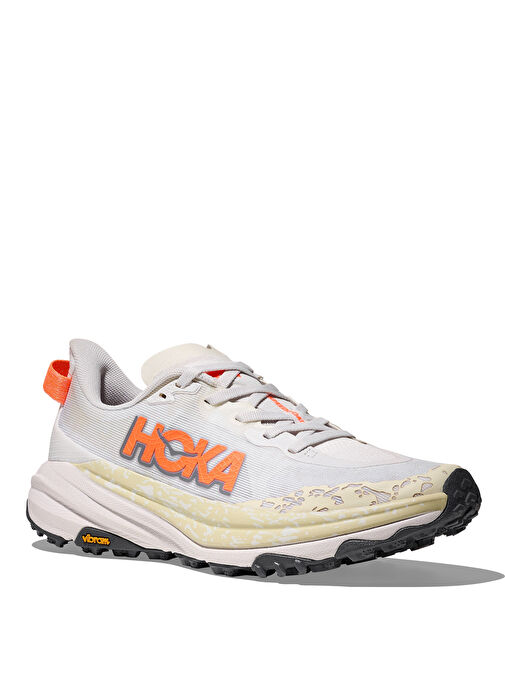 HOKA 1147811-WNG Speedgoat 6 Beyaz Kadın Koşu Ayakkabısı - Görsel 4