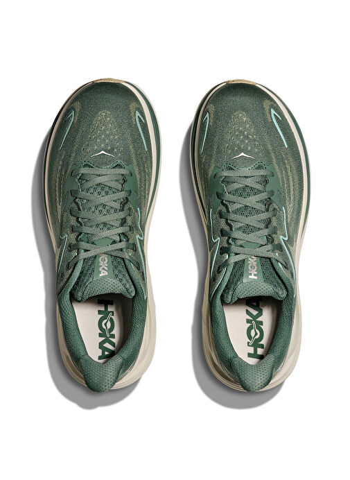 HOKA 1162030-FFF Clifton 10 Yeşil Erkek Koşu Ayakkabısı - Görsel 6