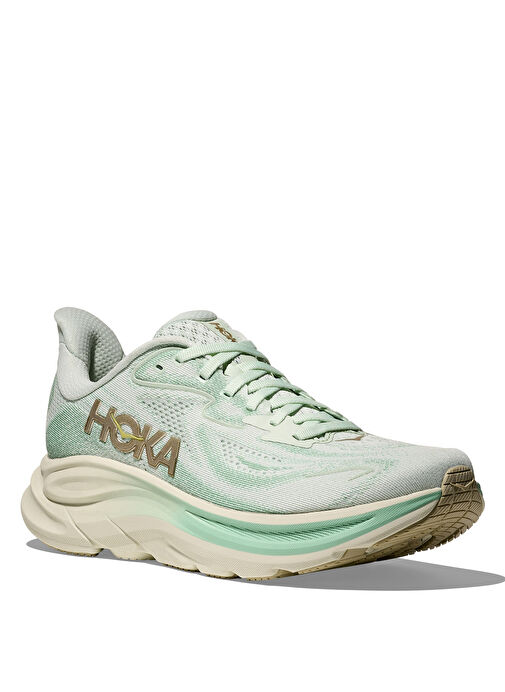 HOKA 1162031-SJD Clifton 10 Yeşil Kadın Koşu Ayakkabısı - Görsel 4