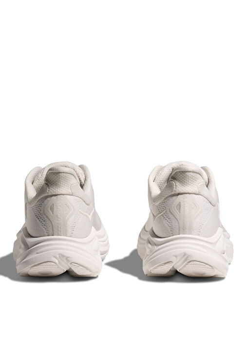 HOKA 1162031-WWH Clifton 10 Beyaz Kadın Koşu Ayakkabısı - Görsel 8