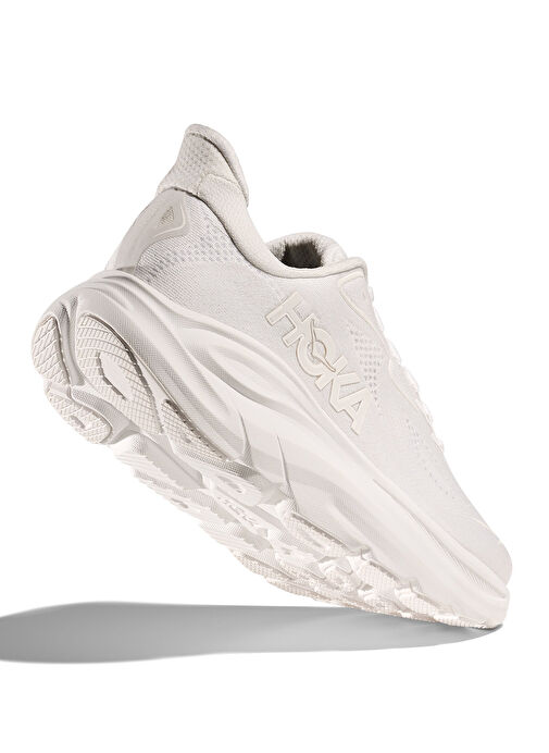 HOKA 1162031-WWH Clifton 10 Beyaz Kadın Koşu Ayakkabısı - Görsel 7