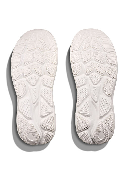 HOKA 1162031-WWH Clifton 10 Beyaz Kadın Koşu Ayakkabısı - Görsel 9