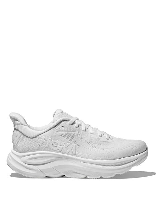 HOKA 1162031-WWH Clifton 10 Beyaz Kadın Koşu Ayakkabısı - Görsel 2