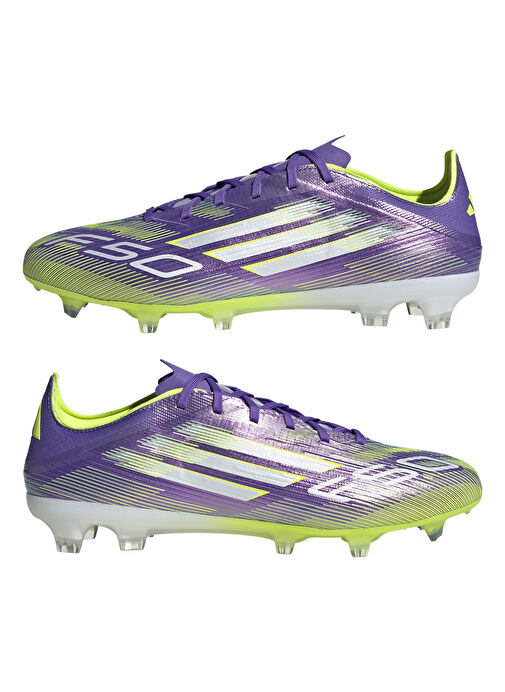 Adidas JH7683 F50 PRO FG Mor Erkek Futbol Ayakkabısı - Görsel 10