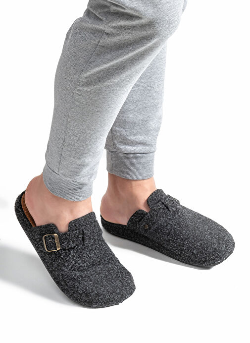 Twigy Siyah Erkek Ev Terliği TW MANU - Görsel 5