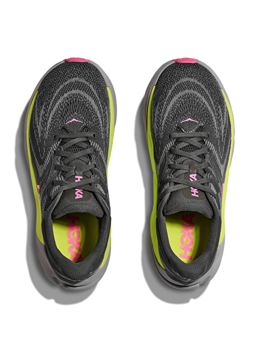 HOKA 1168691-CYG Arahi 8 Gri Kadın Koşu Ayakkabısı - Görsel 6