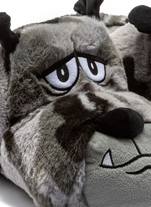 Twigy Gri Erkek Ev Terliği TW KAMUFLE - Görsel 3