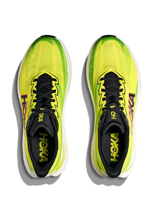 HOKA 1168720-NNHK Mach X 3 Sarı Erkek Koşu Ayakkabısı - Görsel 6