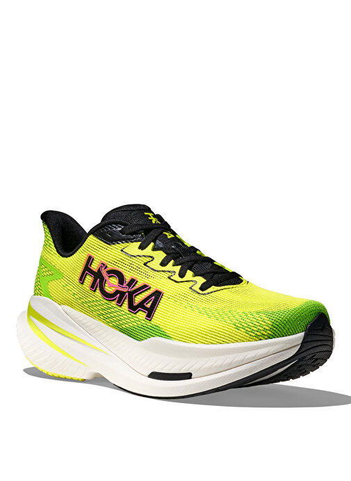 HOKA 1168720-NNHK Mach X 3 Sarı Erkek Koşu Ayakkabısı - Görsel 5