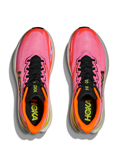 HOKA 1168721-NNRS Mach X 3 Pembe Kadın Koşu Ayakkabısı - Görsel 6