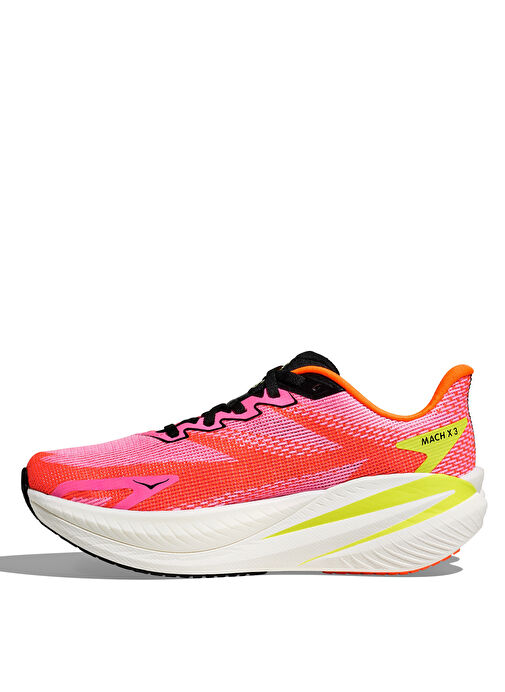HOKA 1168721-NNRS Mach X 3 Pembe Kadın Koşu Ayakkabısı - Görsel 3