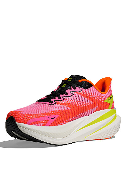 HOKA 1168721-NNRS Mach X 3 Pembe Kadın Koşu Ayakkabısı - Görsel 4