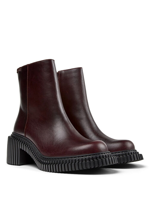 Camper Bordo Kadın Deri Bot K400804-004 - Görsel 3