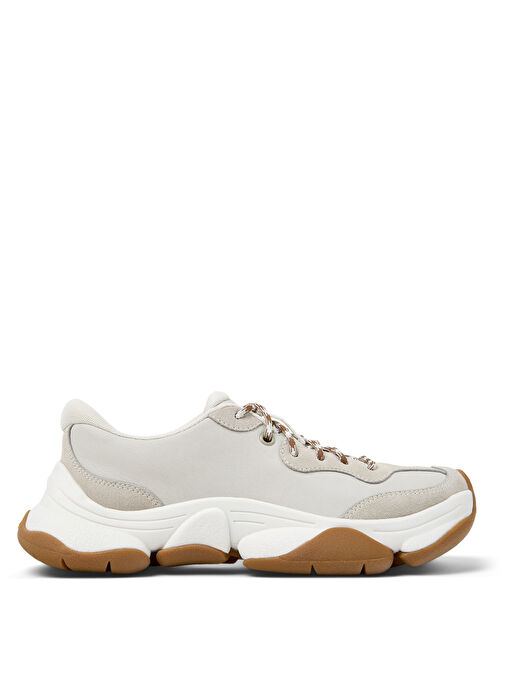 Camper Ekru Kadın Deri Sneaker K201836-002 - Görsel 2