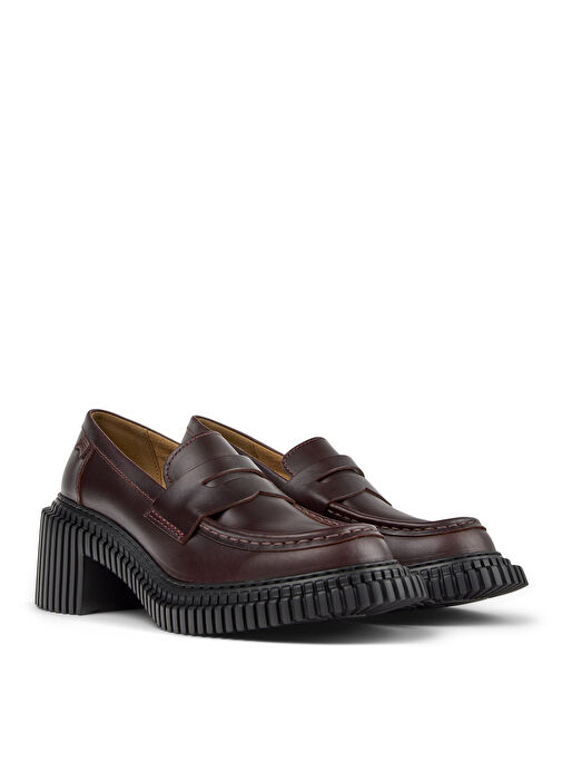 Camper Bordo Kadın Deri Espadril K201811-005 - Görsel 3