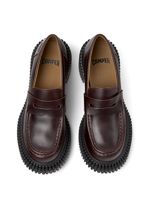 Camper Bordo Kadın Deri Espadril K201811-005 - Görsel 4