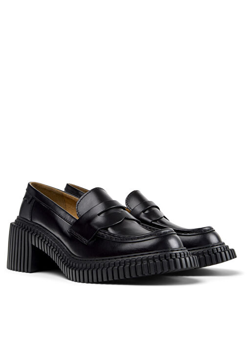 Camper Siyah Kadın Deri Espadril K201811-001 - Görsel 3