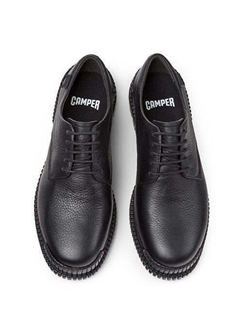 Camper Siyah Kadın Deri Düz Ayakkabı K201851-001 - Görsel 4