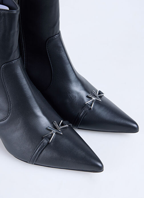 Valentino Siyah Kadın Deri Topuklu Bot 91D2548NAP550 - Görsel 6