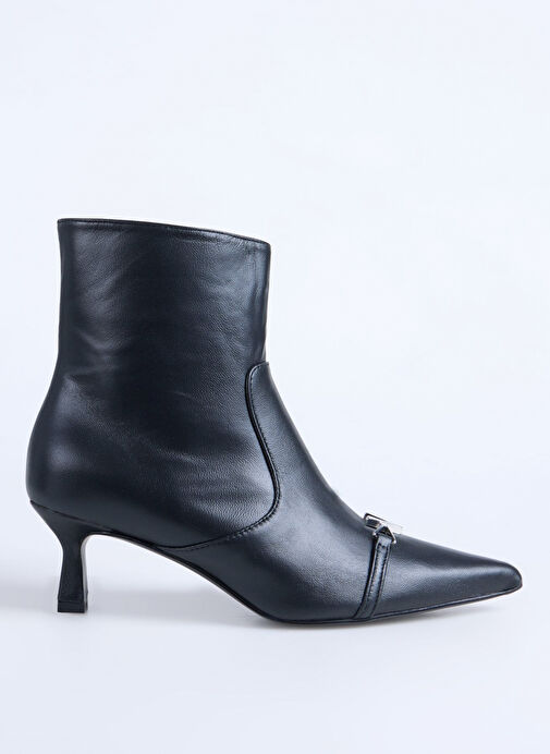 Valentino Siyah Kadın Deri Topuklu Bot 91D2548NAP550 - Görsel 2