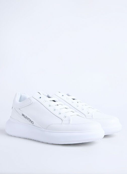 Valentino Beyaz Erkek Deri Sneaker JUMP - Görsel 3
