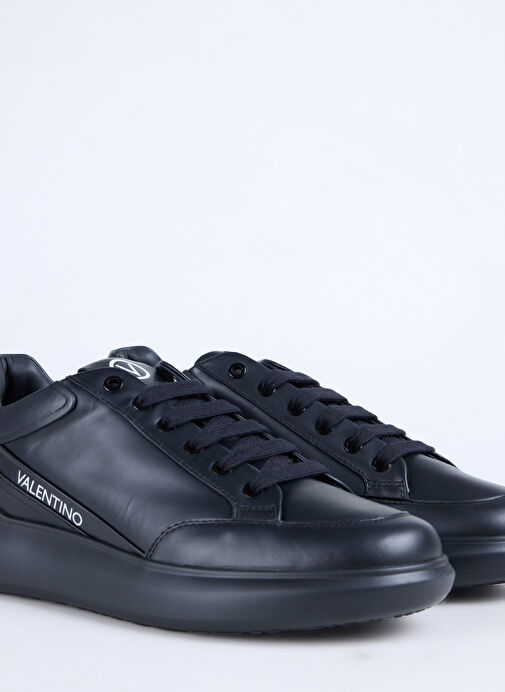 Valentino Siyah Erkek Deri Sneaker JUMP - Görsel 6