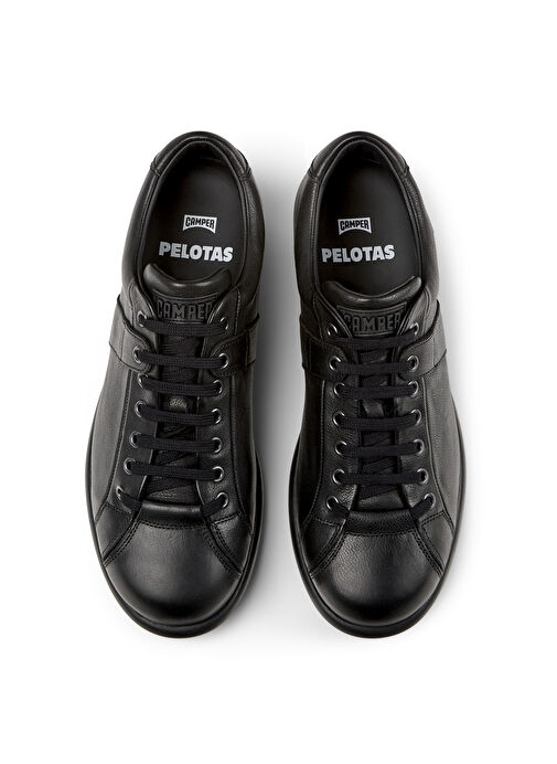 Camper Siyah Erkek Deri Günlük Ayakkabı Pelotas Ariel - Görsel 4