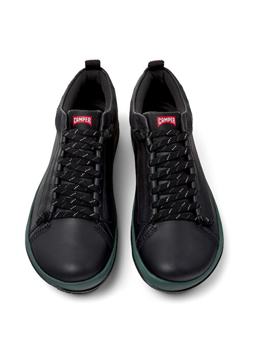 Camper Siyah Erkek Deri Günlük Ayakkabı Peu Pista GM - Görsel 4