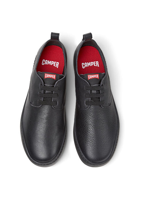 Camper Siyah Erkek Deri Günlük Ayakkabı Peu Touring - Görsel 4