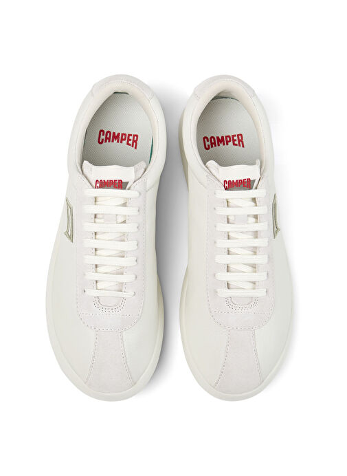 Camper Beyaz Erkek Deri Günlük Ayakkabı Pelotas XLF - Görsel 4