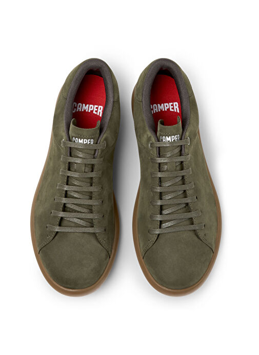 Camper Haki Erkek Deri Günlük Ayakkabı Pelotas Soller - Görsel 4