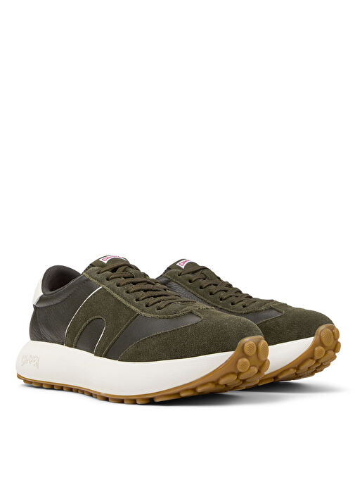 Camper Haki Erkek Deri Sneaker Pelotas Athens - Görsel 3