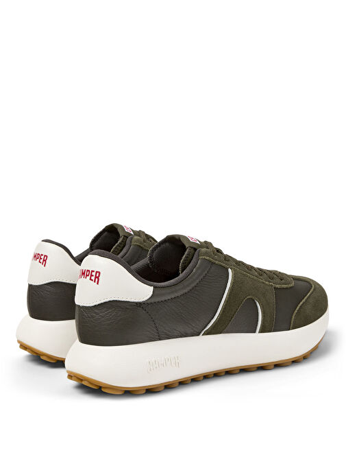 Camper Haki Erkek Deri Sneaker Pelotas Athens - Görsel 5