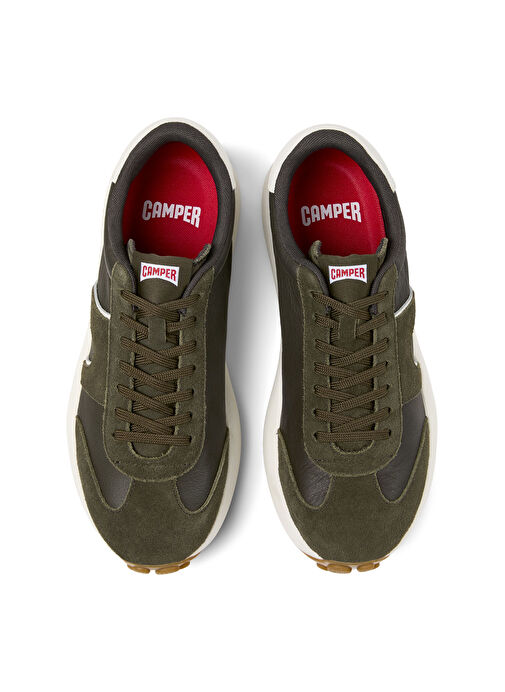 Camper Haki Erkek Deri Sneaker Pelotas Athens - Görsel 4