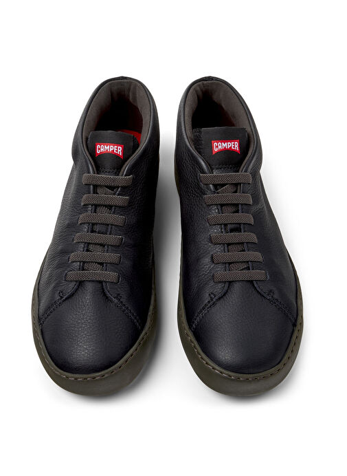 Camper Siyah Erkek Deri Günlük Ayakkabı Peu Touring - Görsel 4