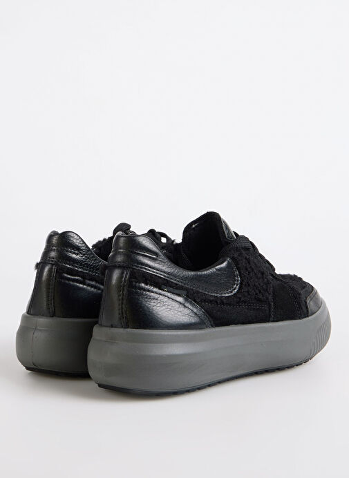 Legero Siyah Kadın Süet Sneaker 2-000400-0000 - Görsel 4