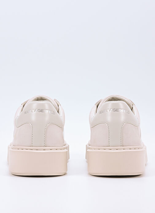 Karl Lagerfeld Beyaz Erkek Deri Sneaker MAXI KUP RSG Band Lo Lace - Görsel 5