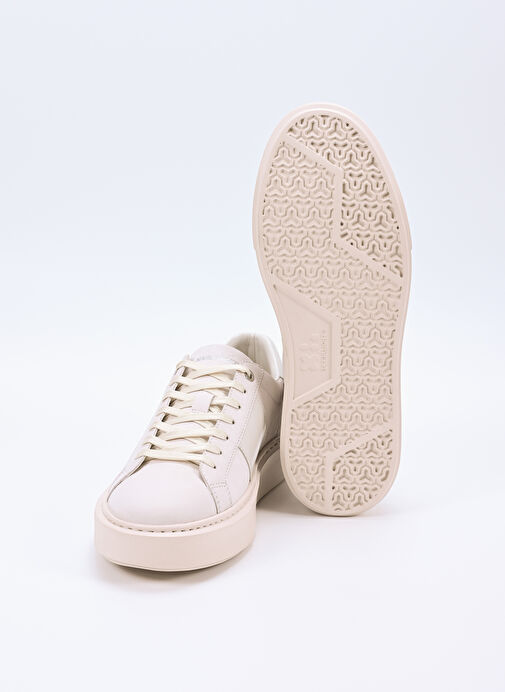 Karl Lagerfeld Beyaz Erkek Deri Sneaker MAXI KUP RSG Band Lo Lace - Görsel 6