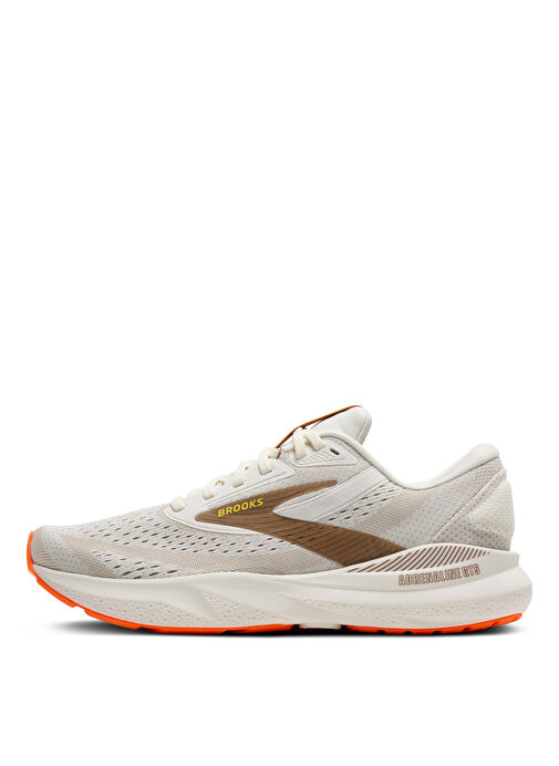 Brooks 1104371D104 Adrenaline GTS 24 Beyaz - Turuncu Erkek Koşu Ayakkabısı - Görsel 4