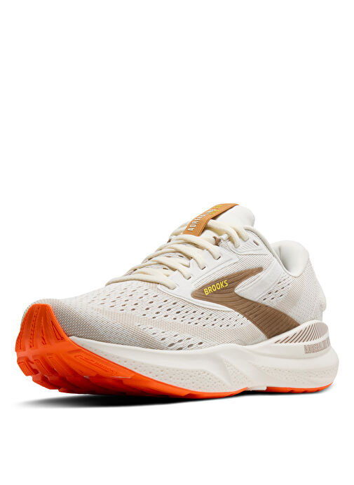 Brooks 1104371D104 Adrenaline GTS 24 Beyaz - Turuncu Erkek Koşu Ayakkabısı - Görsel 5