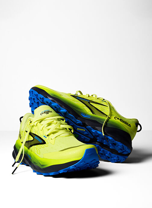 Brooks 1104571D722 Cascadia 19 Sarı Erkek Koşu Ayakkabısı - Görsel 9