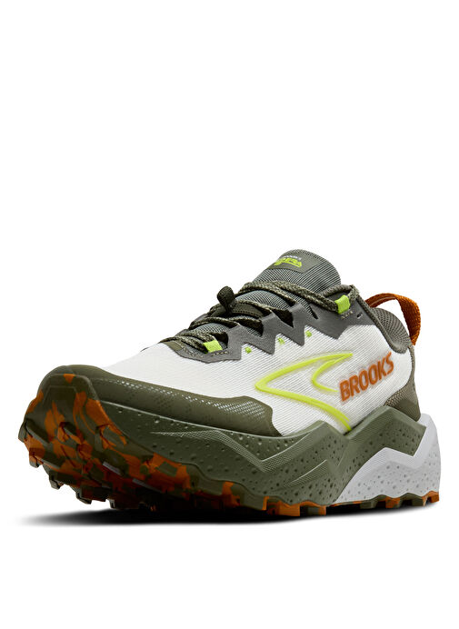 Brooks 1104401D314 Caldera 8 Yeşil - Beyaz Erkek Koşu Ayakkabısı - Görsel 5