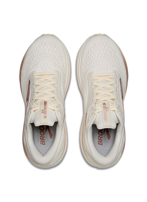 Brooks 1204261B181 Adrenaline GTS 24 Krem Kadın Koşu Ayakkabısı - Görsel 4