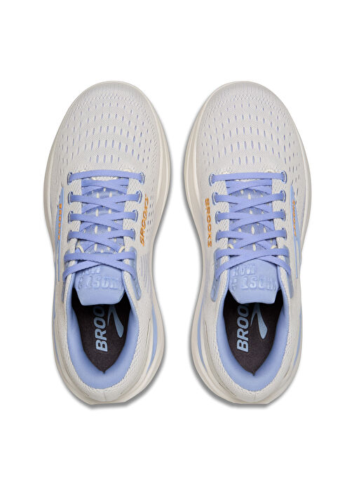 Brooks 1204571B151 Ghost Max 3 Beyaz - Mavi Kadın Koşu Ayakkabısı - Görsel 4